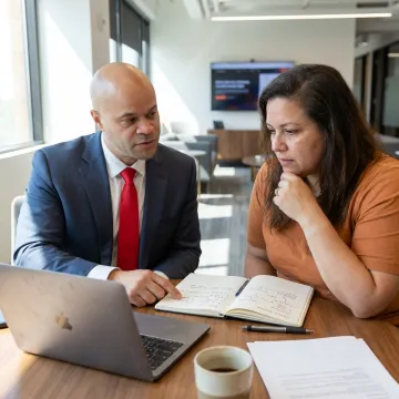 Creative business coach strategy session