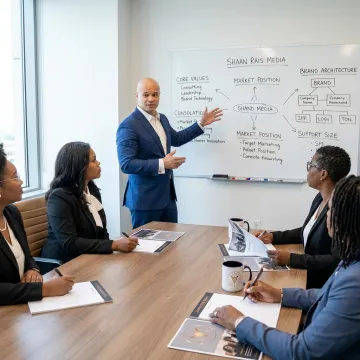Shaan Rais Media leadership strategy session