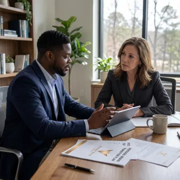 Executive transition training and brand strategy session