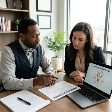 Founder consulting strategy discussion