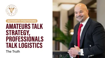 Amateurs Talk Strategy, Professionals Talk Logistics: The Truth