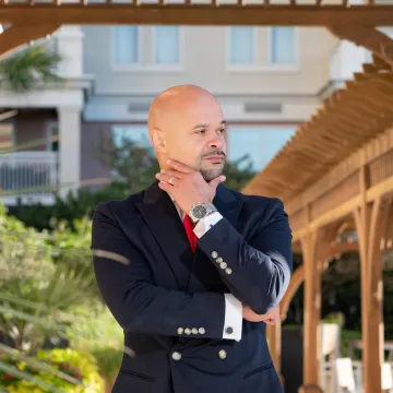 Entrepreneur reviewing brand strategy roadmap