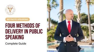 Four Methods of Delivery in [Public Speaking](/blog/public-speaking-entrepreneurs): Complete Guide