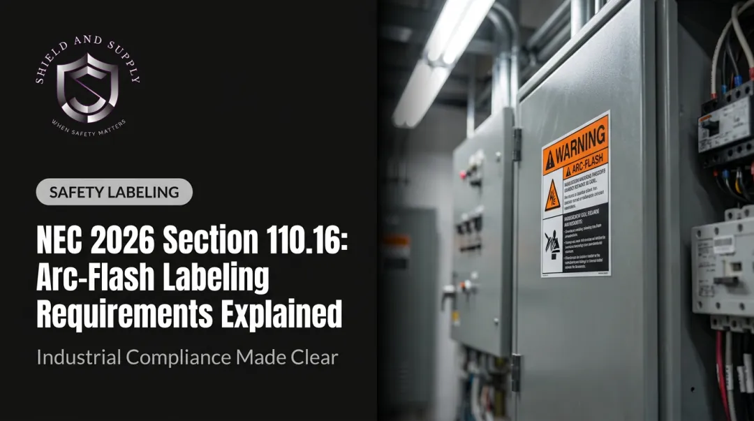 NEC 2026 Section 110.16: Arc-Flash Labeling Requirements Explained