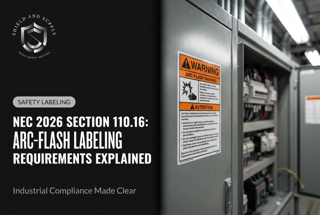 NEC 2026 Section 110.16: Arc-Flash Labeling Requirements Explained