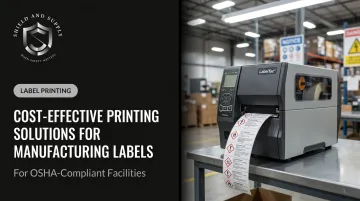 Cost-Effective Printing Solutions for Manufacturing Labels