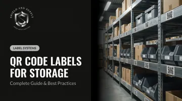 QR Code Labels for Storage: Complete Guide &amp; Best Practices
