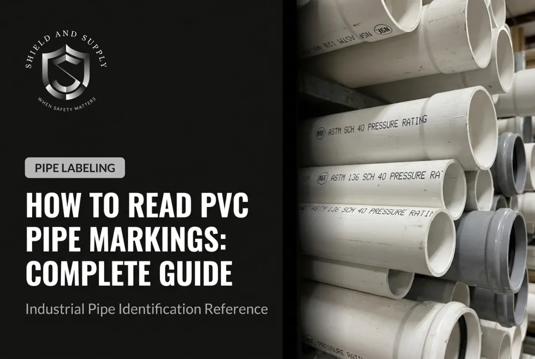 How to Read PVC Pipe Markings: Complete Guide