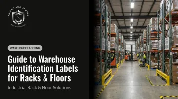 Guide to Warehouse Identification Labels for Racks & Floors