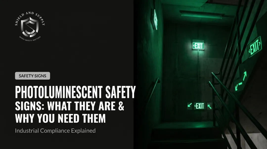 Photoluminescent Safety Signs: What They Are & Why You Need Them