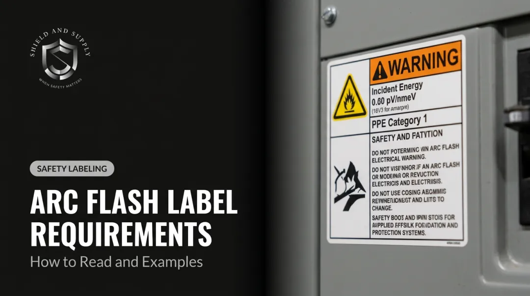 Arc Flash Label Requirements: How to Read and Examples