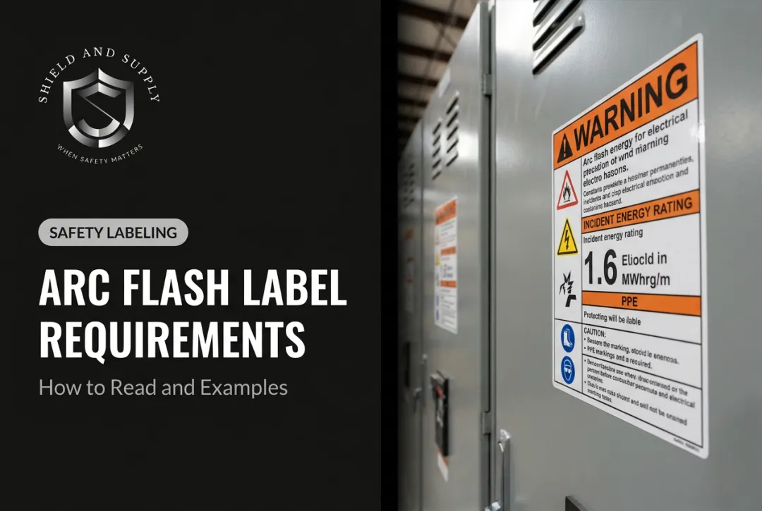 Arc Flash Label Requirements: How to Read and Examples