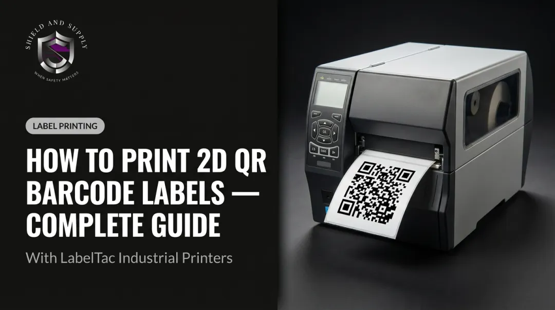 How to Print 2D QR Barcode Labels — Complete Guide