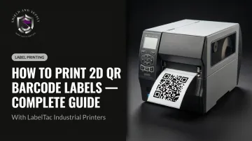 How to Print 2D QR Barcode Labels — Complete Guide