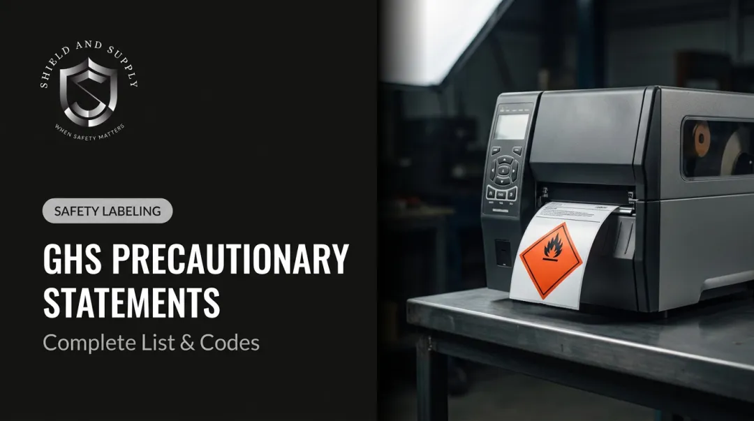 GHS Precautionary Statements: Complete List & Codes