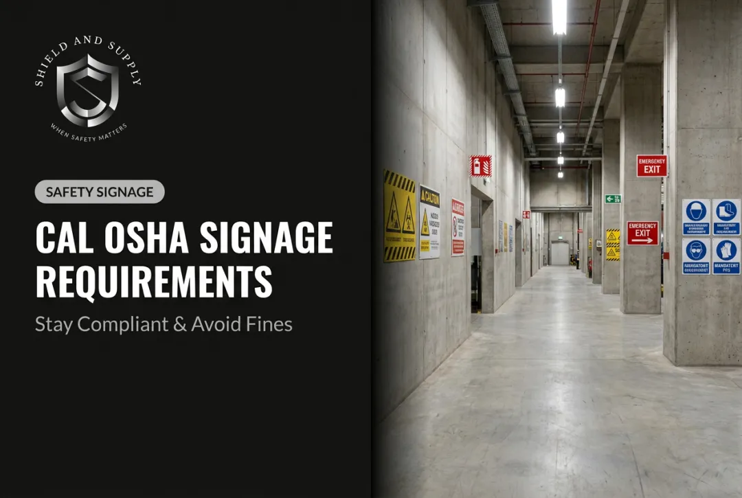 Cal OSHA Signage Requirements: Stay Compliant & Avoid Fines