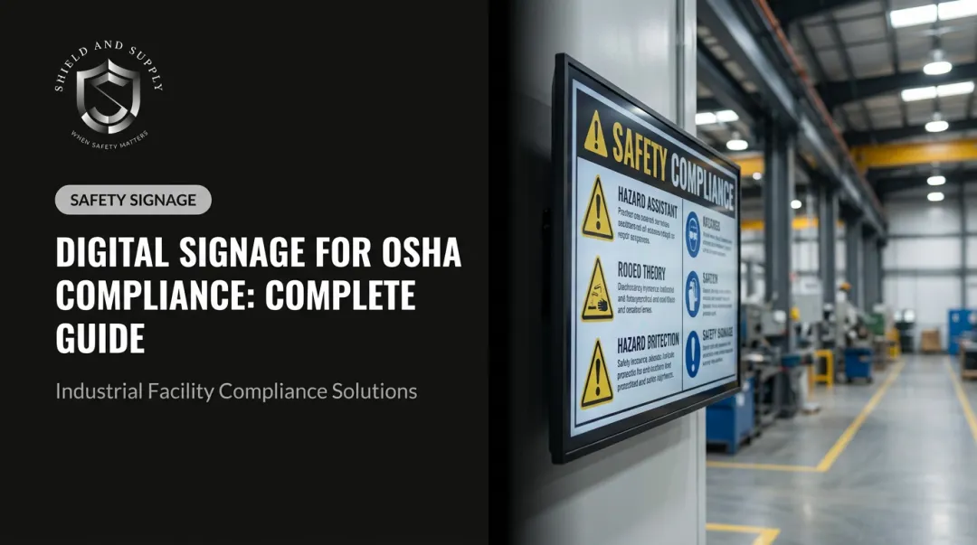 Digital Signage for OSHA Compliance: Complete Guide