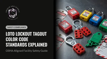 LOTO Lockout Tagout Color Code Standards Explained