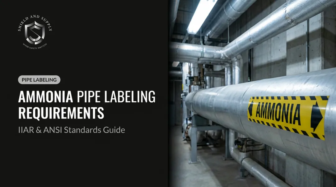 Ammonia Pipe Labeling Requirements: IIAR & ANSI Standards Guide