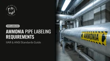Ammonia Pipe Labeling Requirements: IIAR &amp; ANSI Standards Guide