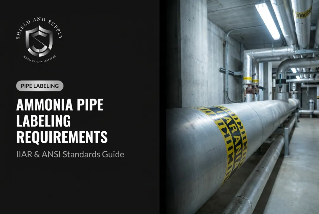 Ammonia Pipe Labeling Requirements: IIAR & ANSI Standards Guide