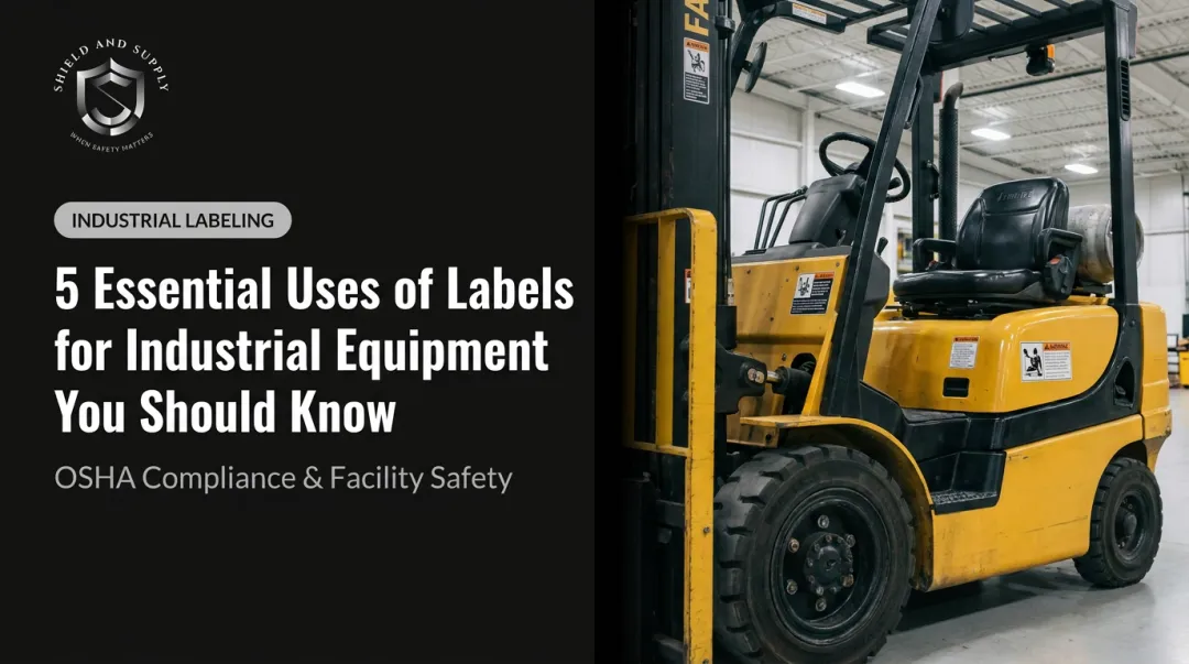 5 Essential Uses of Labels for Industrial Equipment You Should Know