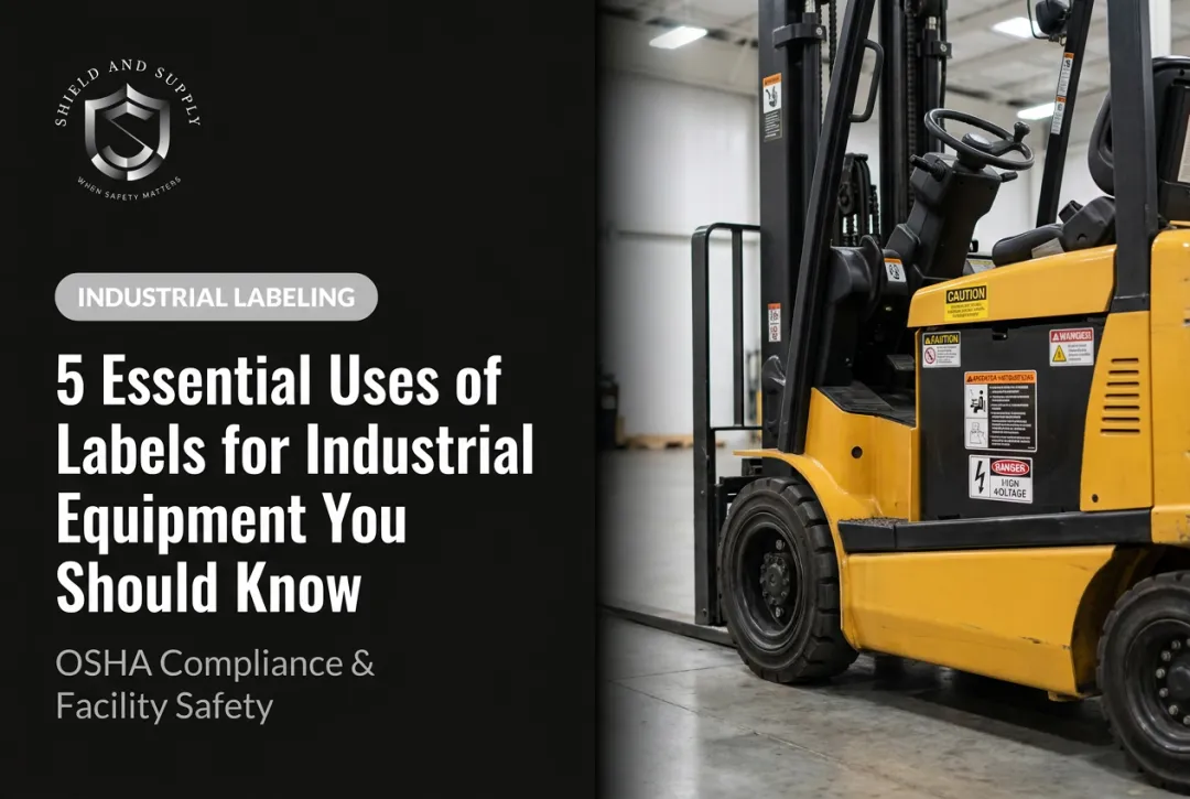 5 Essential Uses of Labels for Industrial Equipment You Should Know