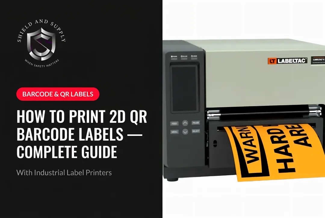 How to Print 2D QR Barcode Labels — Complete Guide
