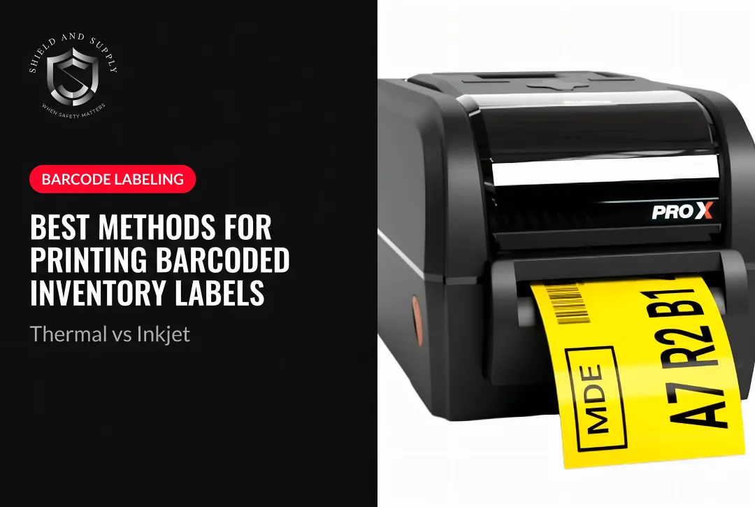 Best Methods for Printing Barcoded Inventory Labels: Thermal vs Inkjet