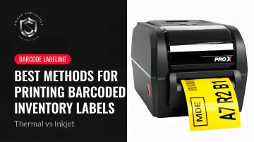 Best Methods for Printing Barcoded Inventory Labels: Thermal vs Inkjet