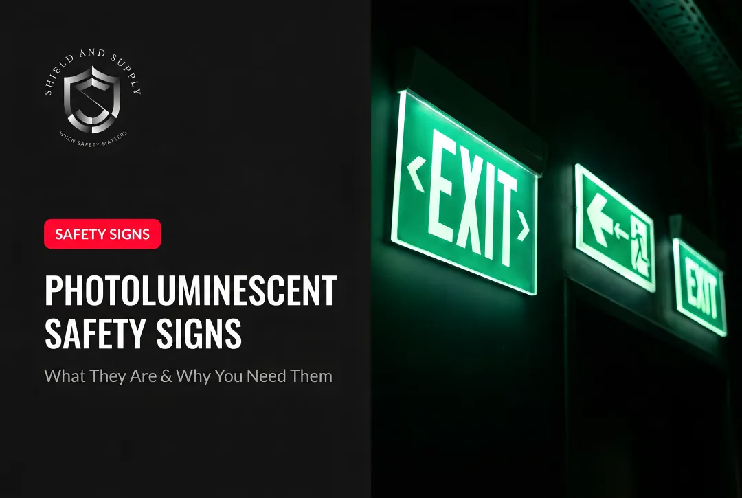Photoluminescent Safety Signs: What They Are & Why You Need Them