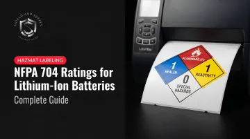 NFPA 704 Ratings for Lithium-Ion Batteries: Complete Guide