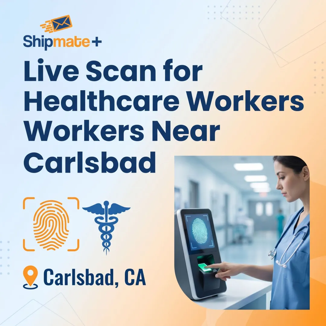Live Scan for Healthcare Workers Near Carlsbad
