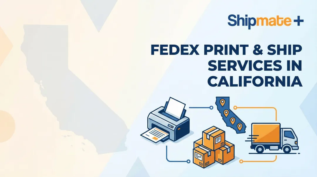 FedEx Print & Ship Services in California