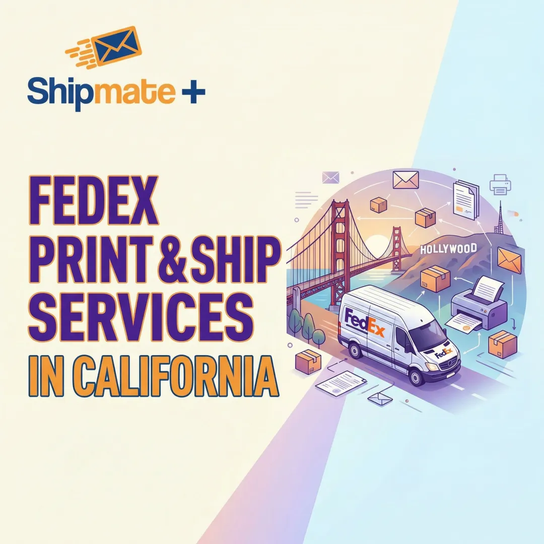 FedEx Print & Ship Services in California