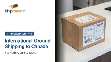 International Ground Shipping to Canada