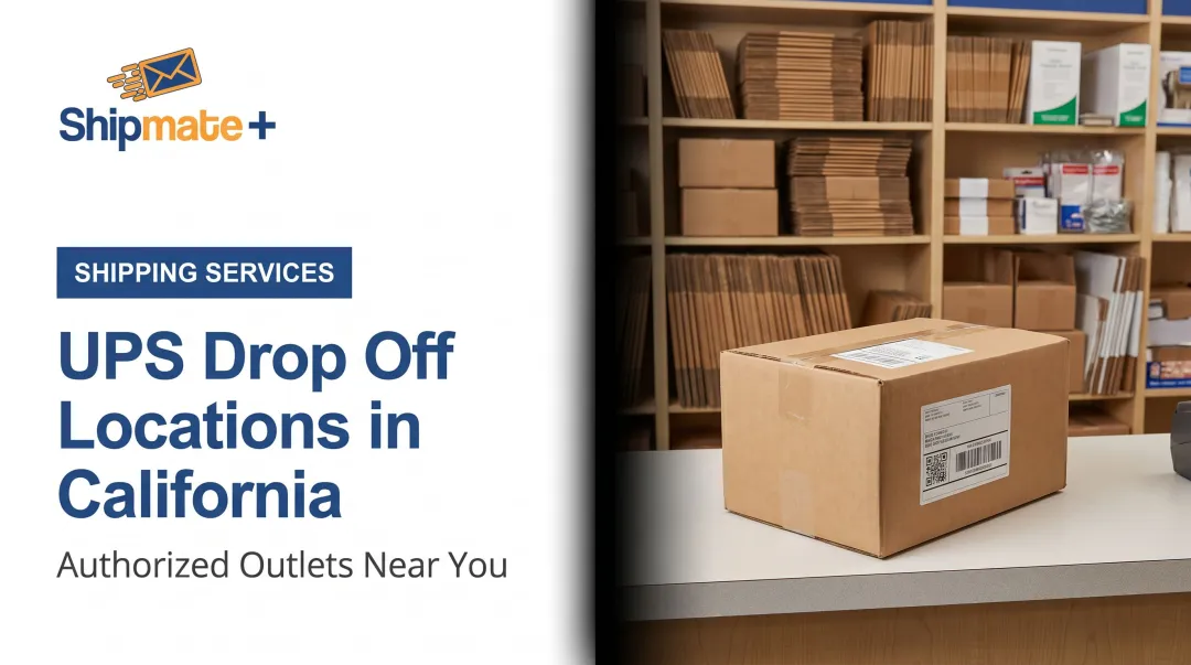 UPS Drop Off Locations in California