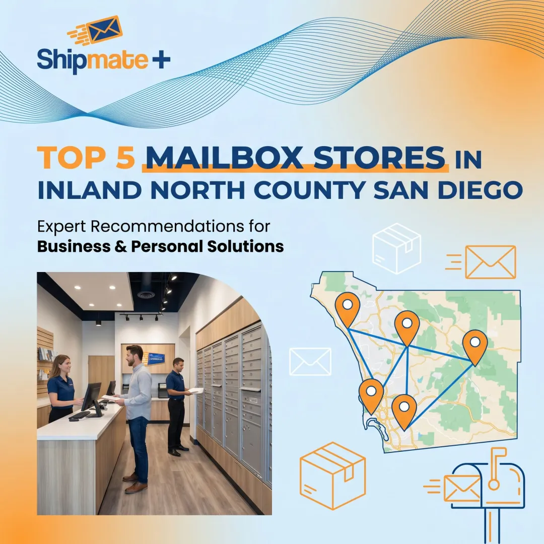 Top 5 Mailbox Stores in Inland North County San Diego