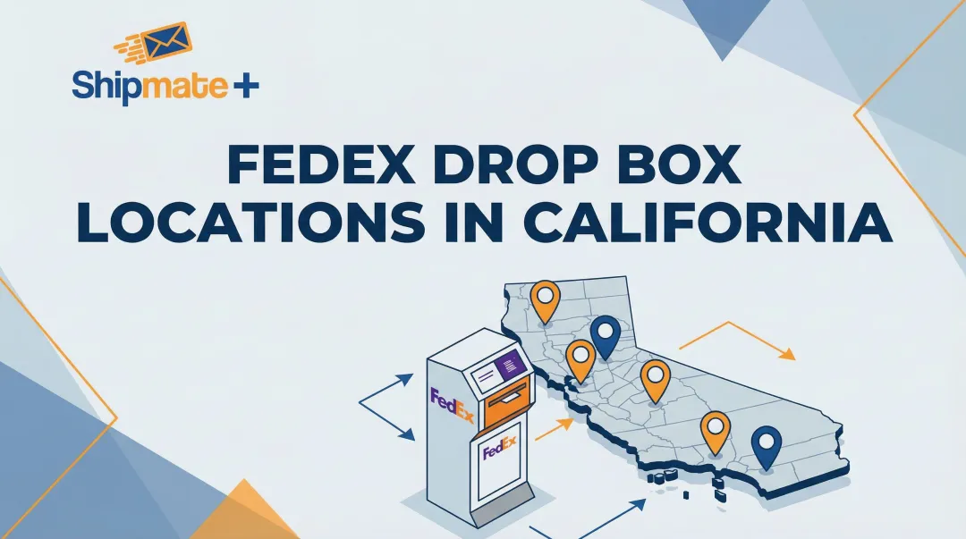 FedEx Drop Box Locations in California