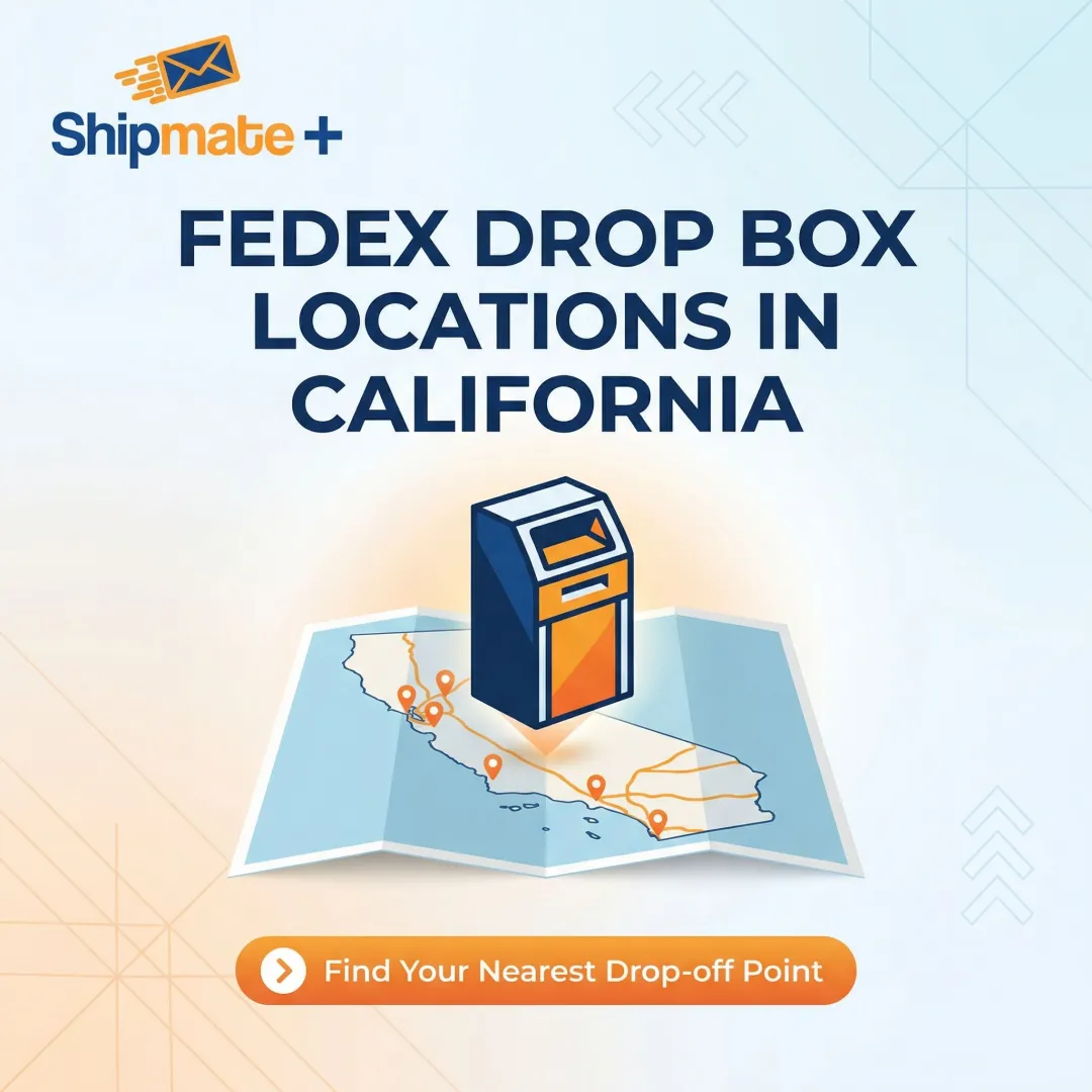 FedEx Drop Box Locations in California