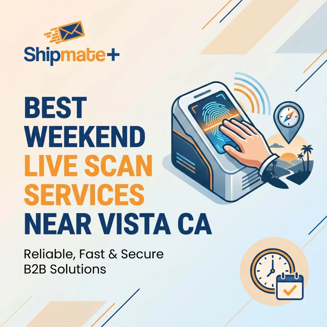 Best Weekend Live Scan Services Near Vista CA
