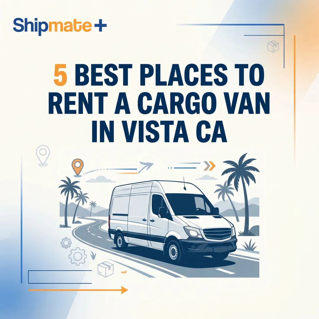 5 Best Places to Rent a Cargo Van in Vista CA