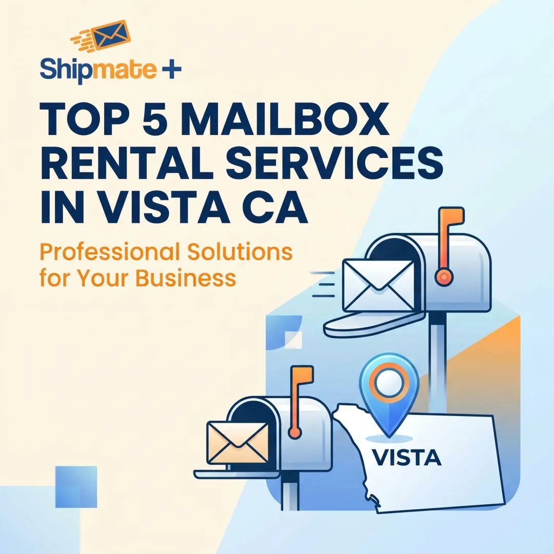 Top 5 Mailbox Rental Services in Vista CA