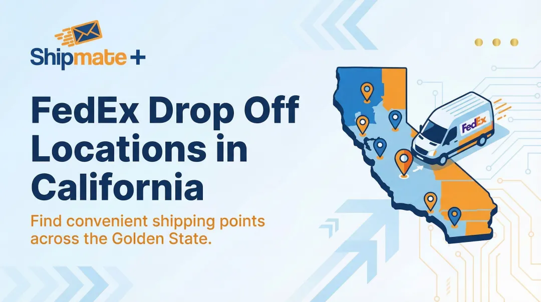 FedEx Drop Off Locations in California