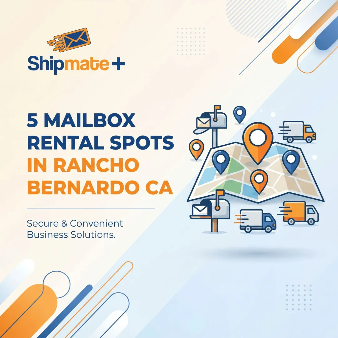5 Mailbox Rental Spots in Rancho Bernardo CA