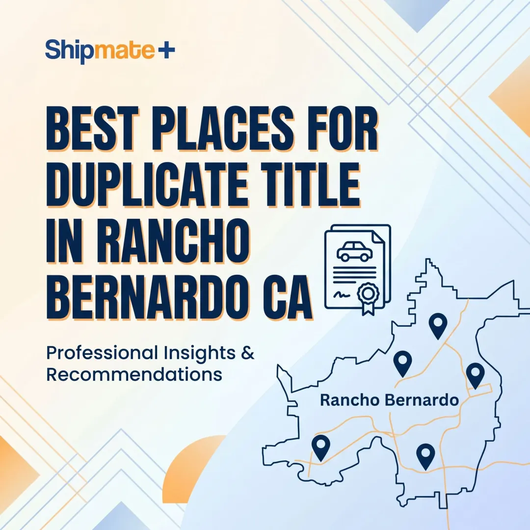 Best Places for Duplicate Title in Rancho Bernardo CA