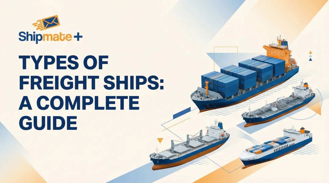 Types of Freight Ships: A Complete Guide