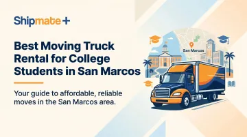 Best Moving Truck Rental for College Students in San Marcos