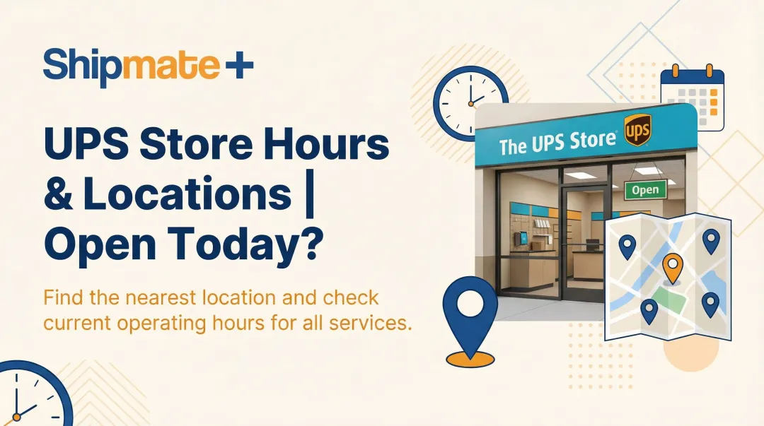 UPS Store Hours & Locations | Open Today?