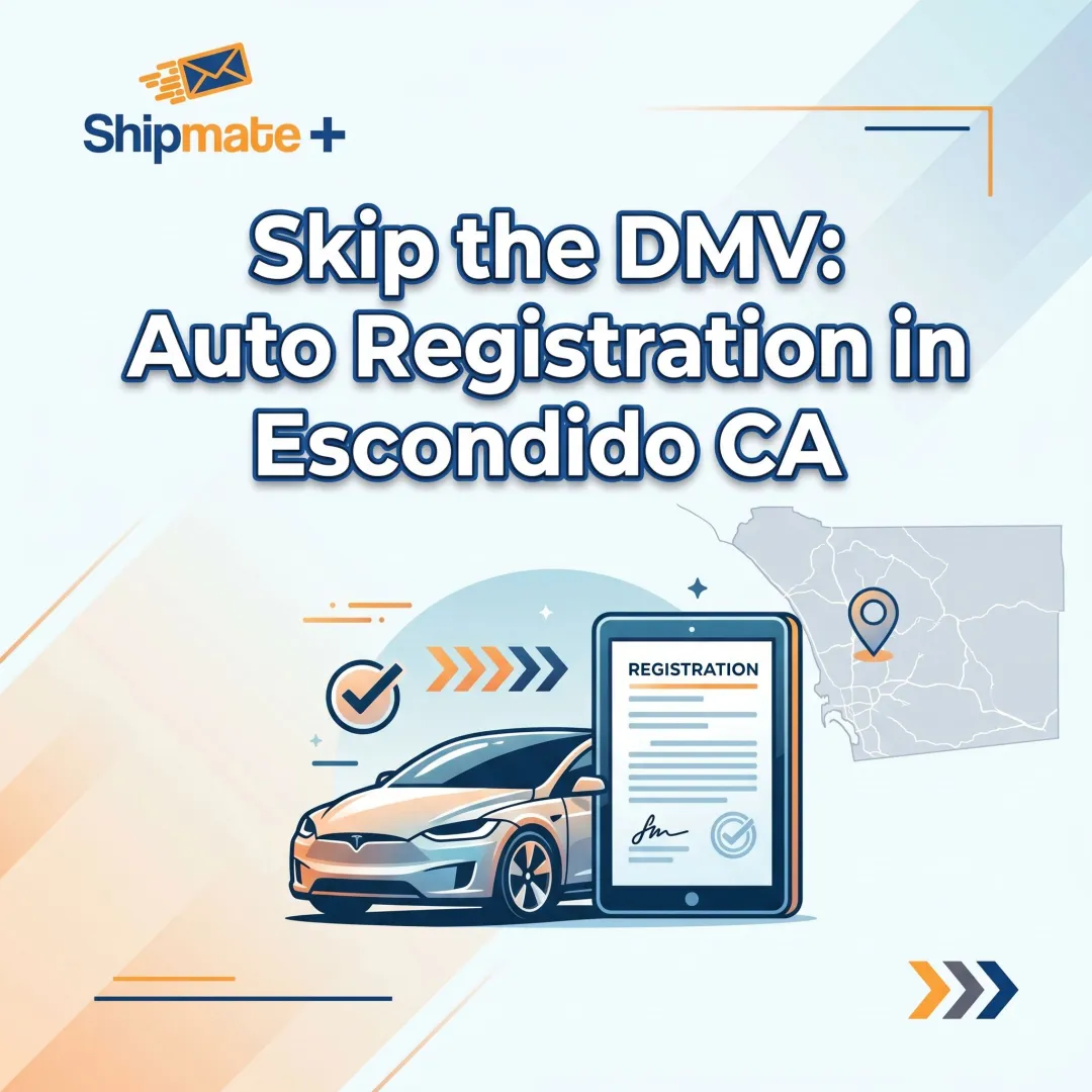 Skip the DMV: Auto Registration in Escondido CA